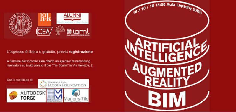 Manens-Tifs at the BIM/AR/AI meeting in Padua