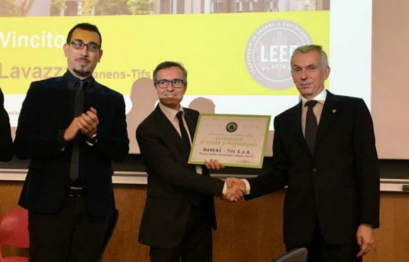 The “Leadership in Design and Performance” Award goes to Lavazza’s New Headquarters