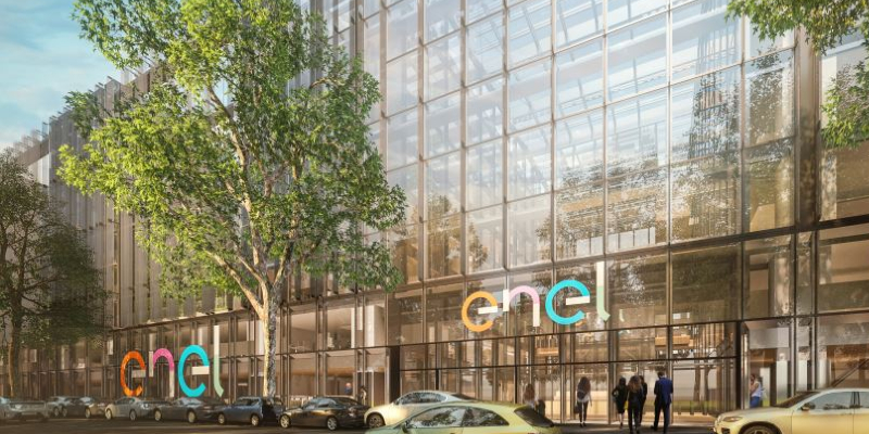 The renovation works of  the Enel Headquarters have started