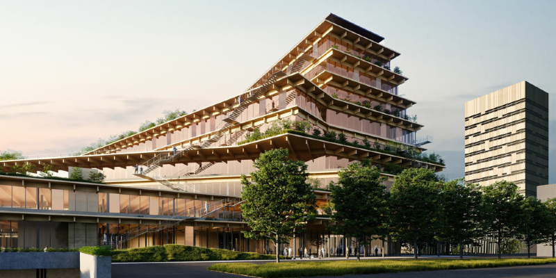 Manens-Tifs alongside Kengo Kuma in the new “Welcome – feeling at work ” project in Milan