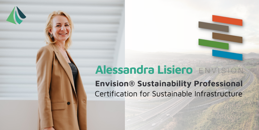 Alessandra Lisiero becomes Envision Sustainability Professional