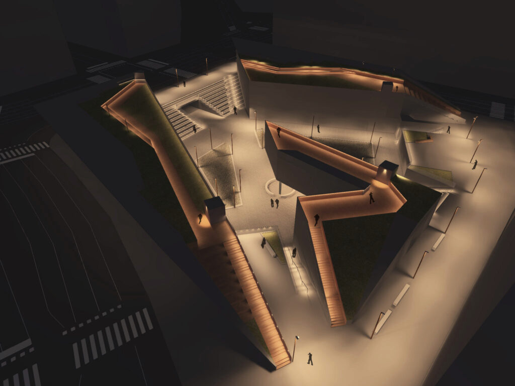 Progetto lighting Piazzale Loreto